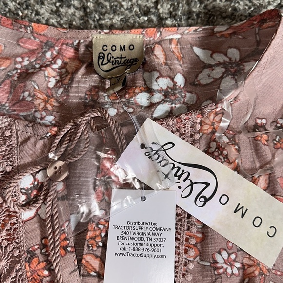 Women’s como vintage button up - Picture 2 of 3